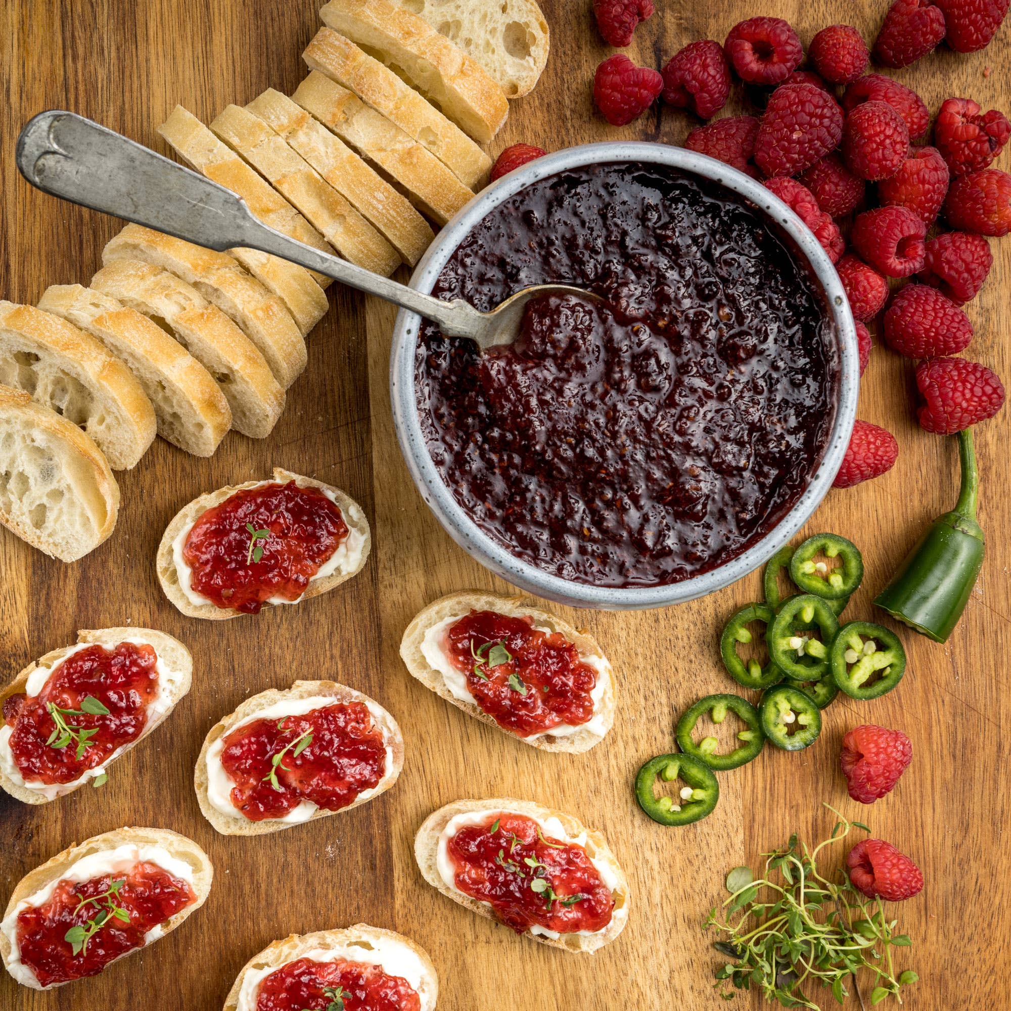Byler's Red Raspberry Jalapeno Jam, 11 Oz