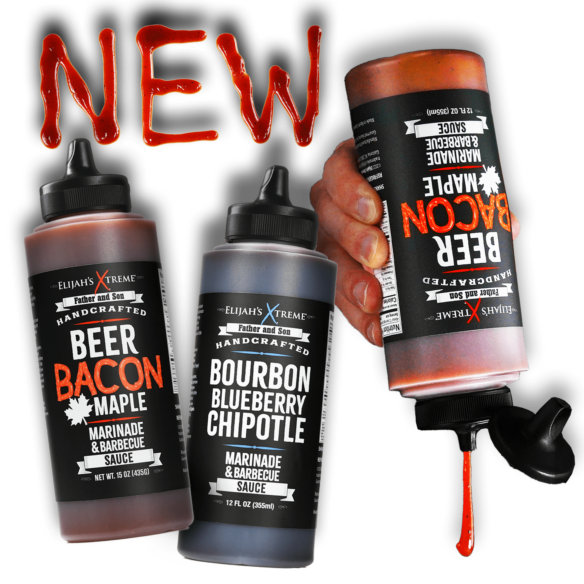 Beer Bacon Maple BBQ Sauce & Marinade Net 15.6oz