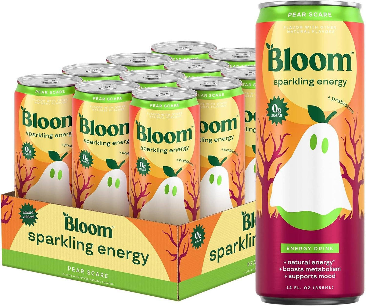 Bloom Sparkling Energy Drink, 12oz