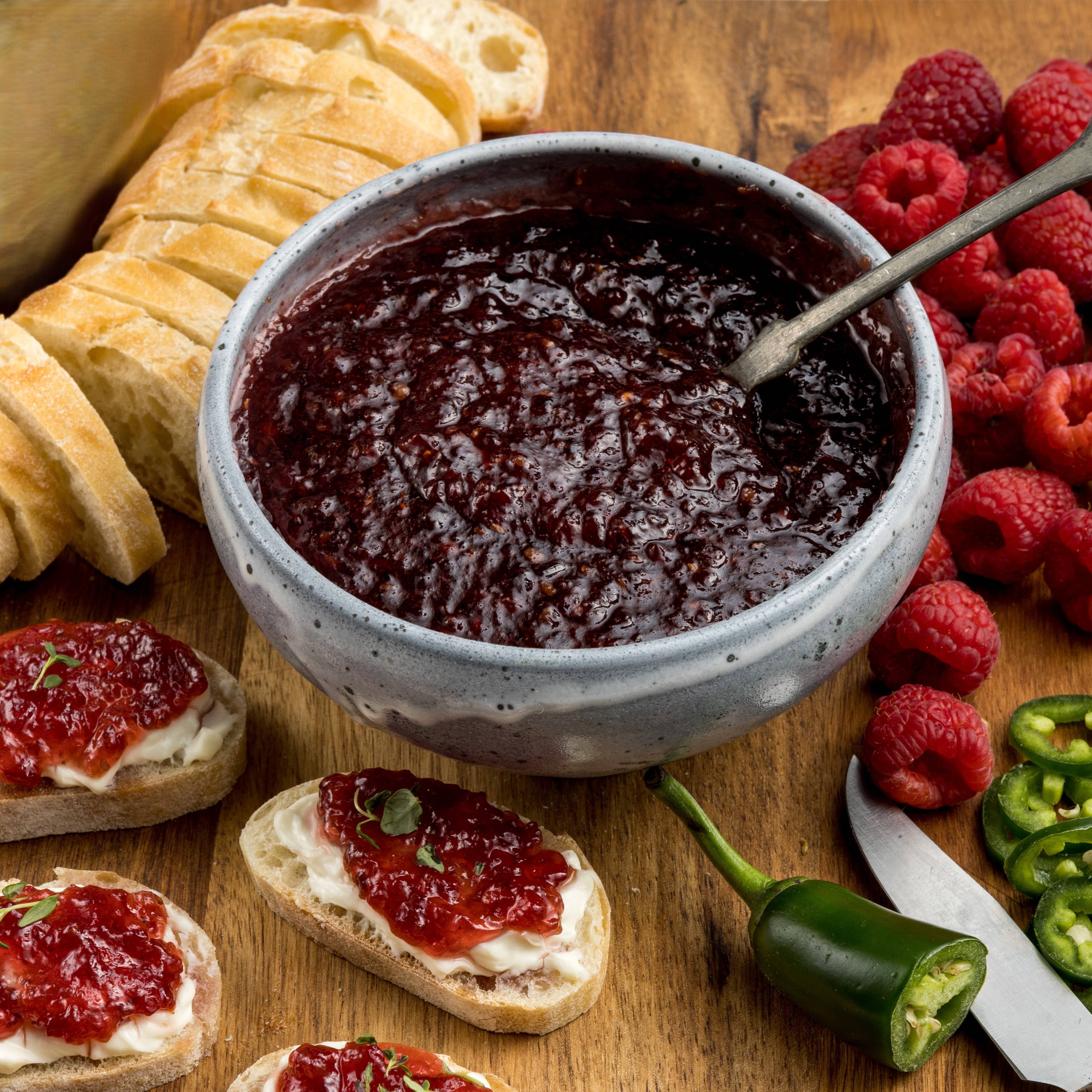 Byler's Red Raspberry Jalapeno Jam, 11 Oz
