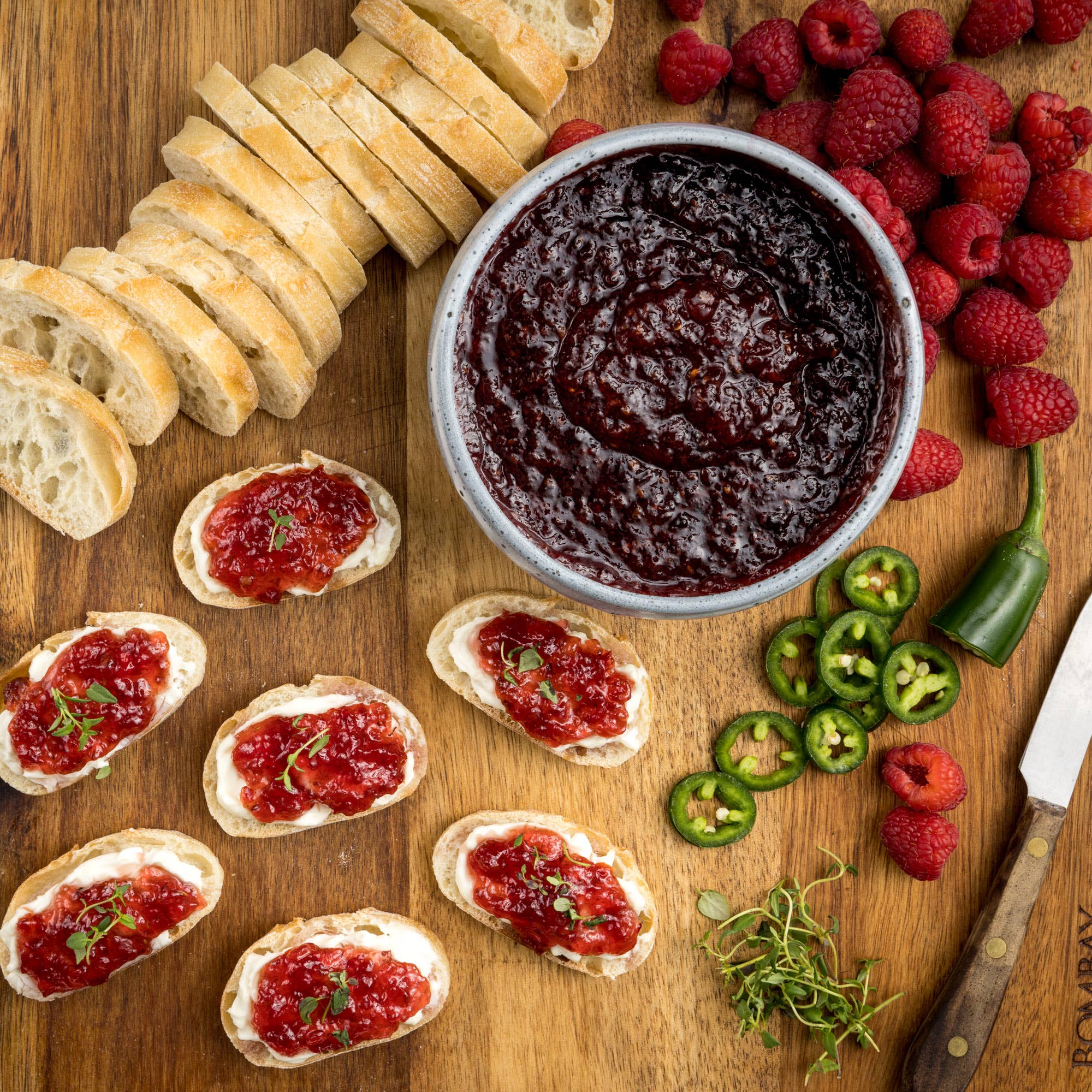 Byler's Red Raspberry Jalapeno Jam, 11 Oz