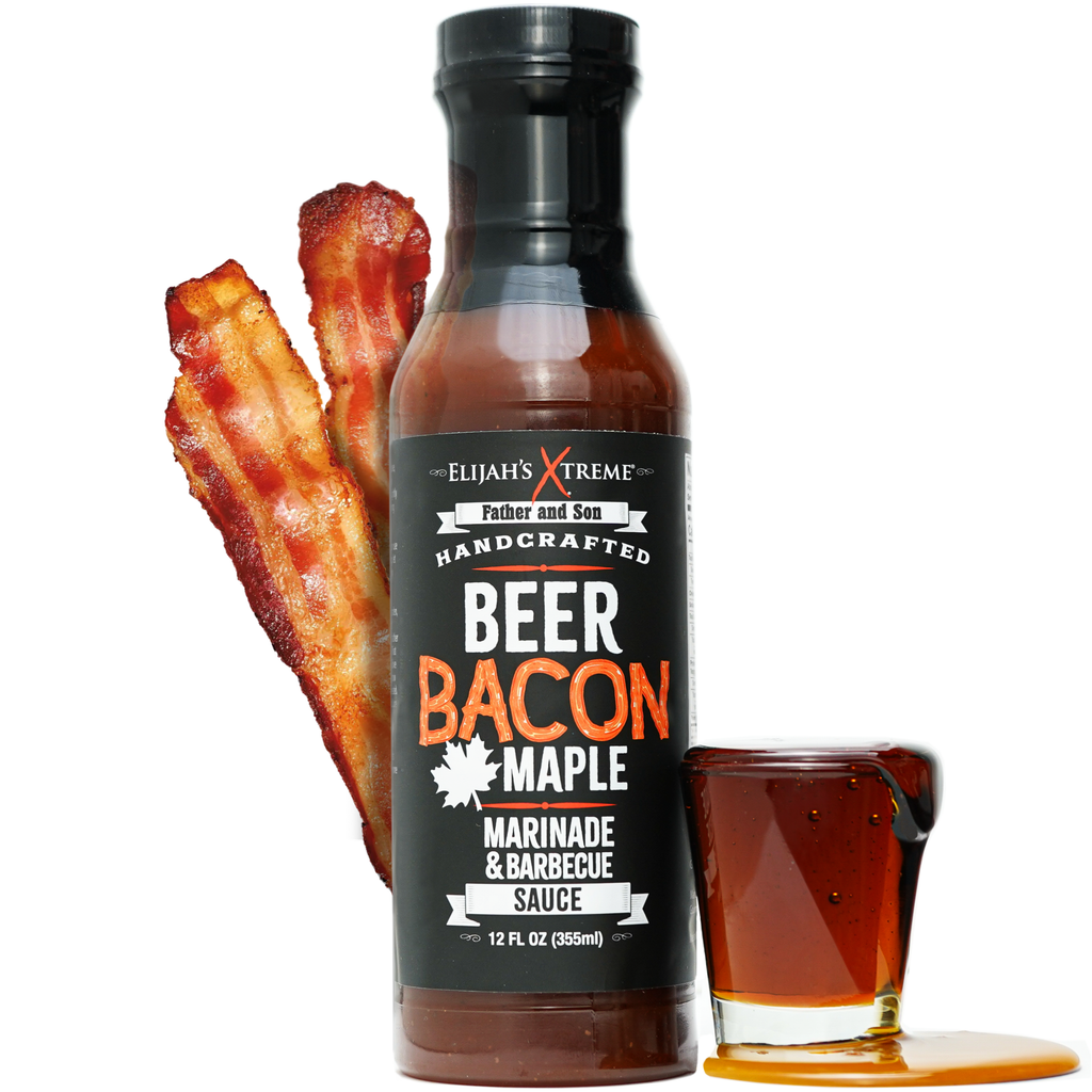 Beer Bacon Maple BBQ Sauce & Marinade Net 15.6oz