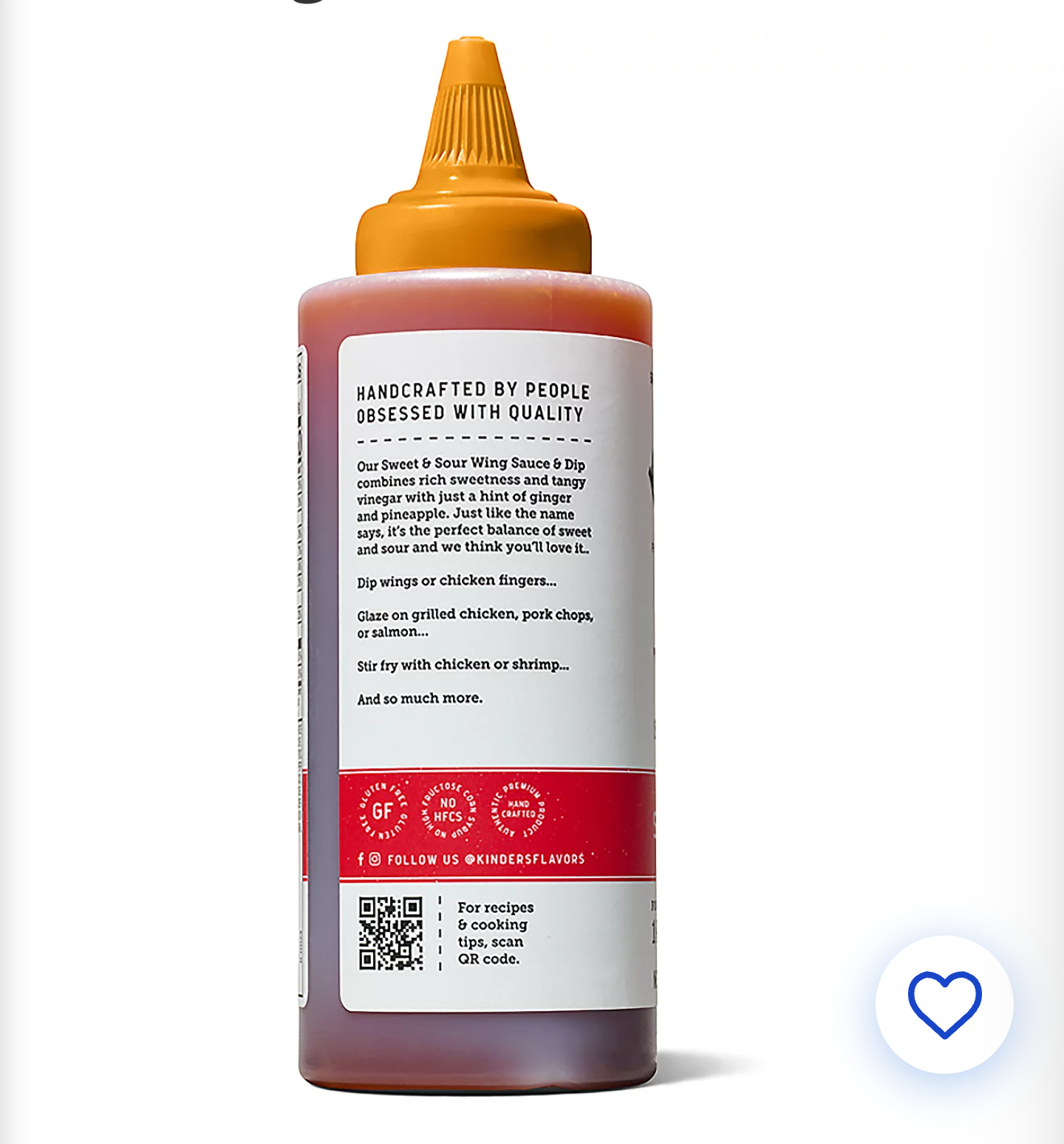 Sweet & Sour Wing Sauce